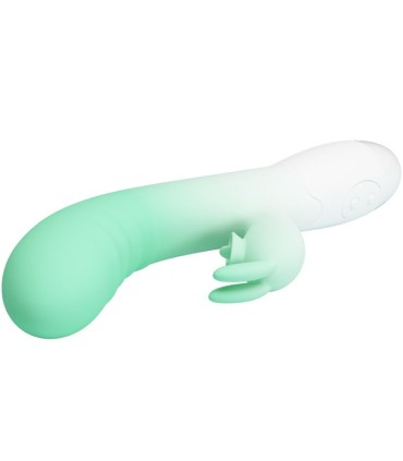 PRETTY LOVE CERBERUS VIBRADOR RABBIT 3O VIBRACIONES VERDE
