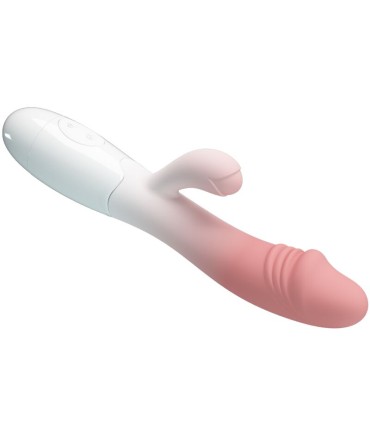 PRETTY LOVE SNAPPY VIBRADOR RABBIT 3O VIBRACIONES ROSA