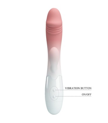 PRETTY LOVE SNAPPY VIBRADOR RABBIT 3O VIBRACIONES ROSA