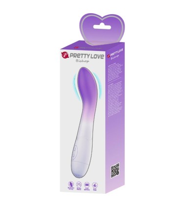 PRETTY LOVE BISHOP VIBRADOR PUNTO G 30 VIBRACIONES MORADO