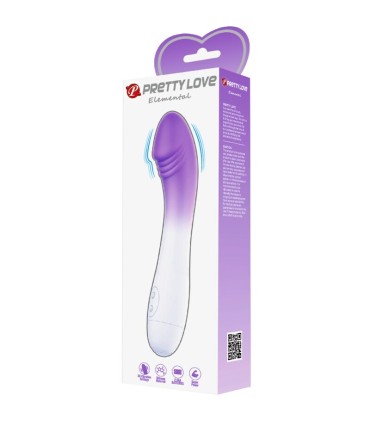 PRETTY LOVE ELEMENTAL VIBRADOR PUNTO G 30 VIBRACIONES MORADO
