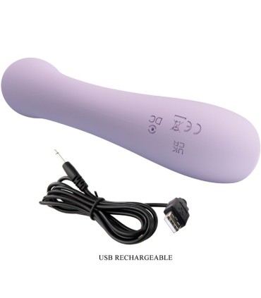 PRETTY LOVE ROSOLYN VIBRADOR RABBIT 10 VIBRACIONES MORADO