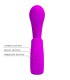 PRETTY LOVE SIBEL VIBRADOR PUNTO G ESTIMULADOR CLITORIS 10 VIBRACIONES MORADO