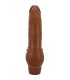 BAILE BARBARA VIBRADOR REALISTICO 195 CM MULATO