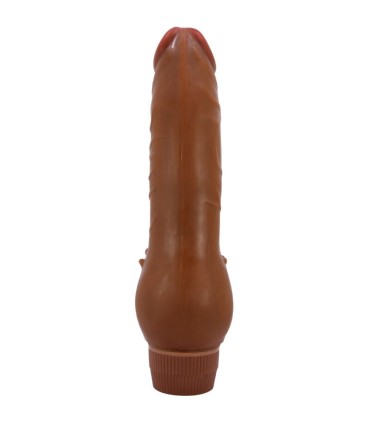 BAILE BARBARA VIBRADOR REALISTICO 195 CM MULATO