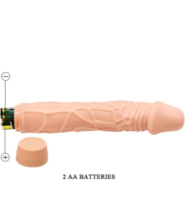 BAILE BOB VIBRADOR REALISTICO 225 CM NATURAL