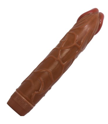 BAILE BOB VIBRADOR REALISTICO 225 CM MULATO