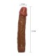 BAILE BOB VIBRADOR REALISTICO 225 CM MULATO