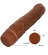 BAILE BOB VIBRADOR REALISTICO 225 CM MULATO