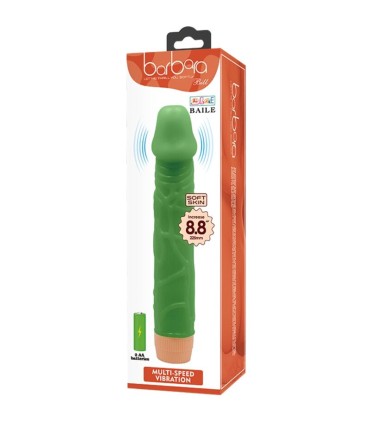 BAILE BILL VIBRADOR REALISTICO 225 CM VERDE