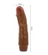 BAILE JEFF VIBRADOR REALISTICO 195 CM MULATO