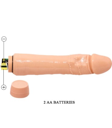 BAILE DYBBUK VIBRADOR REALISTICO 24 CM NATURAL