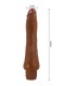 BAILE DRYAD VIBRADOR REALISTICO 25 CM MULATO