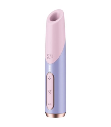 SATISFYER BOLD KISS ESTIMULADOR CLITORIS POR ONDAS ROSA VIOLETA