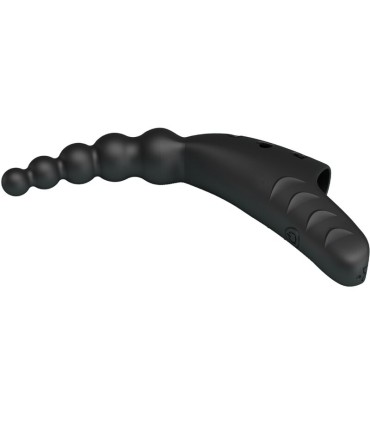 PRETTY LOVE JORDIN VIBRADOR DE DEDO 10 VIBRACIONES NEGRO