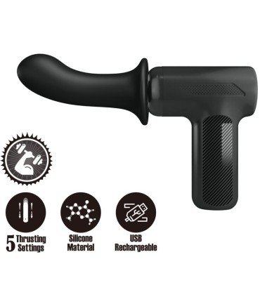 PRETTY LOVE DJ DOCTOR MASAJEADOR 5 CONFIGURACIONES NEGRO