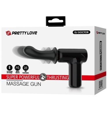 PRETTY LOVE DJ DOCTOR MASAJEADOR 5 CONFIGURACIONES NEGRO