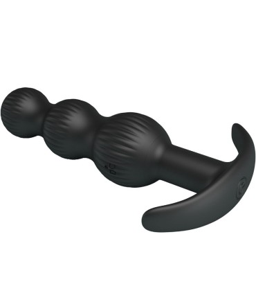 PRETTY LOVE SIDNEY VIBRADOR ANAL 10 VIBRACIONES NEGRO