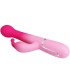PRETTY LOVE DEJON VIBRADOR RABBIT 3 EN 1 MULTIFUNCION ROSA