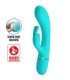 PRETTY LOVE SCOCCO VIBRADOR RABBIT TURQUESA