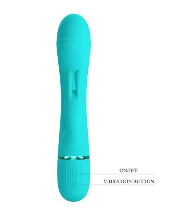 PRETTY LOVE SCOCCO VIBRADOR RABBIT TURQUESA