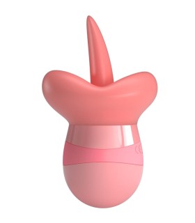 PRETTY LOVE KYLEE LENGUA ESTIMULADORA CLITORIS 10 VIBRACIONES ROSA NUDE