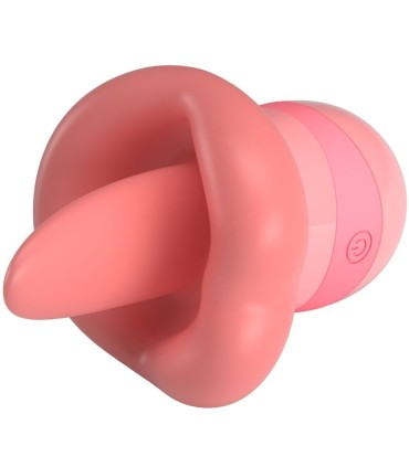 PRETTY LOVE KYLEE LENGUA ESTIMULADORA CLITORIS 10 VIBRACIONES ROSA NUDE