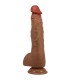 BAILE BEAUTIFUL WILKS VIBRADOR REALISTICO DE 5 CONFIGURACIONES 25 CM MULATO