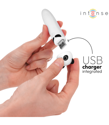 INTENSE POH BALA VIBRADORA PANDA RECARGABLE USB 10 X 22 CM