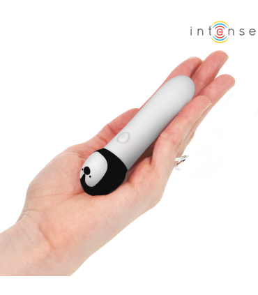 INTENSE RICO BALA VIBRADORA PINGUINO RECARGABLE USB 10 X 22 CM