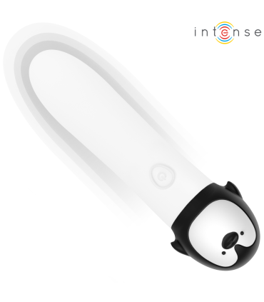 INTENSE RICO BALA VIBRADORA PINGUINO RECARGABLE USB 10 X 22 CM
