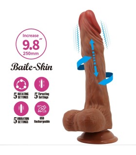 BAILE CALISTO DILDO REALISTICO 25 CM NATURAL