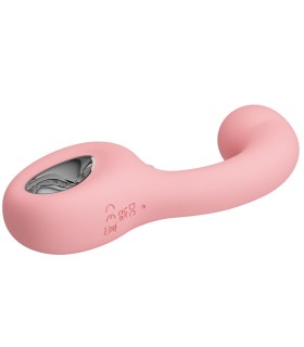 PRETTY LOVE ERYNNYES VIBRADOR PUNTO G ESTIMULADOR CLITORIS 10 VIBRACIONES ROSA