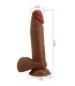 BAILE ABEL DILDO REALISTICO 21 CM MULATO