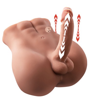 XISE BERTLETT DILDO ASS MASTURBADOR DILDO Y ANO REALISTICO POSICION FRONTAL CON THRUSTING 18 CM