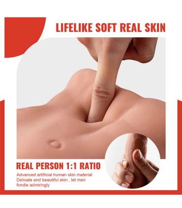 XISE BERTLETT DILDO ASS MASTURBADOR DILDO Y ANO REALISTICO POSICION FRONTAL CON THRUSTING 18 CM