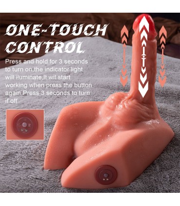 XISE MICHAEL MASTURBADOR DILDO Y ANO REALISTICO CON THRUSTING 15 CM