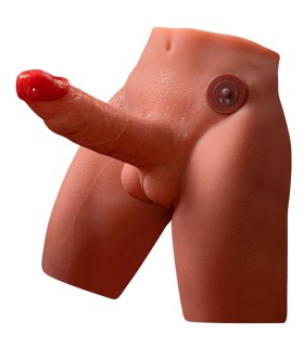 XISE JASON MASTURBADOR DILDO REALISTICO CON THRUSTING Y VIBRACION 17 CM