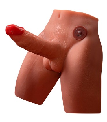 XISE JASON MASTURBADOR DILDO REALISTICO CON THRUSTING Y VIBRACION 17 CM