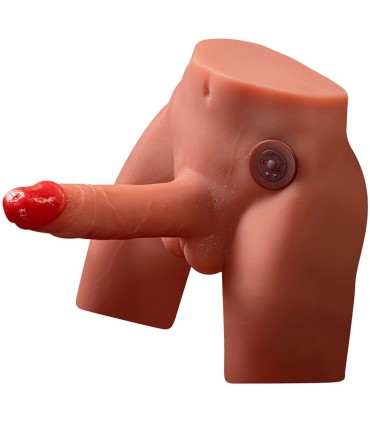 XISE JASON MASTURBADOR DILDO REALISTICO CON THRUSTING Y VIBRACION 17 CM