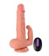 SHEQU HAYDEN DILDO Y ESTIMULADOR DE CLITORIS CON VIBRACION Y CONTROL REMOTO 16 CM