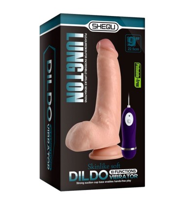 SHEQU LUNGTON DILDO VIBRADOR CON CONTROL REMOTO 225 CM