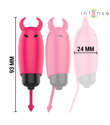 INTENSE SCARLET BALA VIBRADORA DEMONIO ROJO 93 X 24 CM