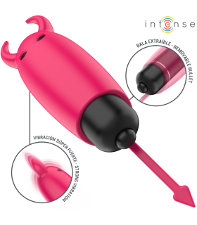 INTENSE SCARLET BALA VIBRADORA DEMONIO ROJO 93 X 24 CM