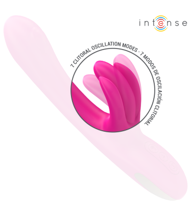 INTENSE BRITNEY VIBRADOR MULTIFUNCION RABBIT 23 CM ROSA