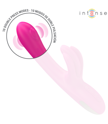 INTENSE BRITNEY VIBRADOR MULTIFUNCION RABBIT 23 CM ROSA