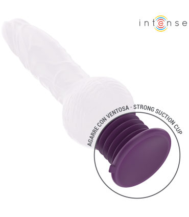 INTENSE TATUM VIBRADOR MULTIFUNCION CON VIBRACION UP AND DOWN 24 CM MORADO