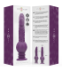 INTENSE TATUM VIBRADOR MULTIFUNCION CON VIBRACION UP AND DOWN 24 CM MORADO