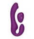 XOCOON STRAPLESS STRAP ON VIBRADOR 2 EN 1 CON CONTROL REMOTO MORADO