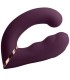 ROCKS OFF GEMINI VIBRADOR DUAL PUNTO G Y ESTIMULADOR CLITORIS MORADO